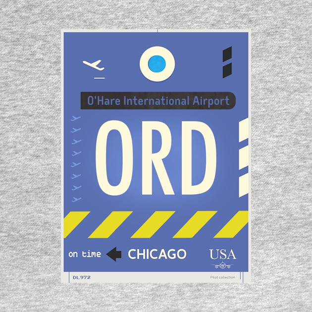 ORD O'Hare Airport code by Woohoo